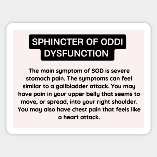 Sphincter Of Oddi Dysfunction SOD Sticker